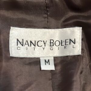 Faux fur Nancy Bolen “City Girl” Size M beautiful condition. Acrylic/polyester